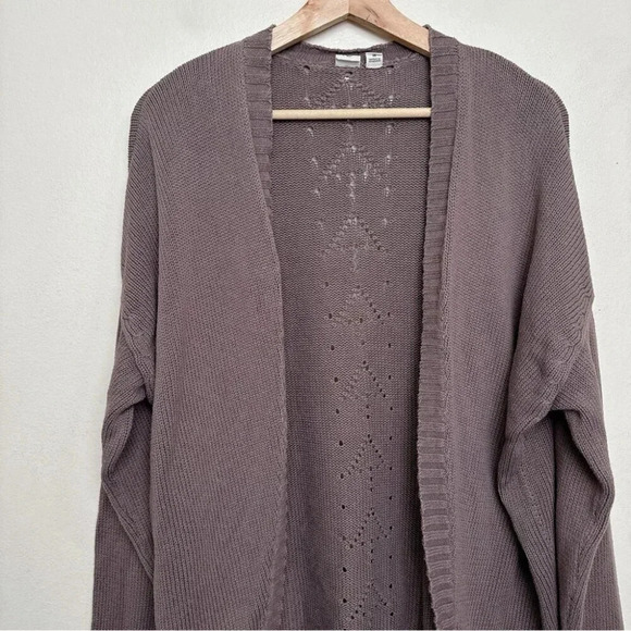 Tentree Womens Medium Anoba Open  Cotton Cardigan - Picture 9 of 15